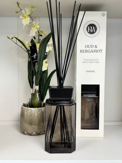 Oud & bergamot 1000ml diffuser