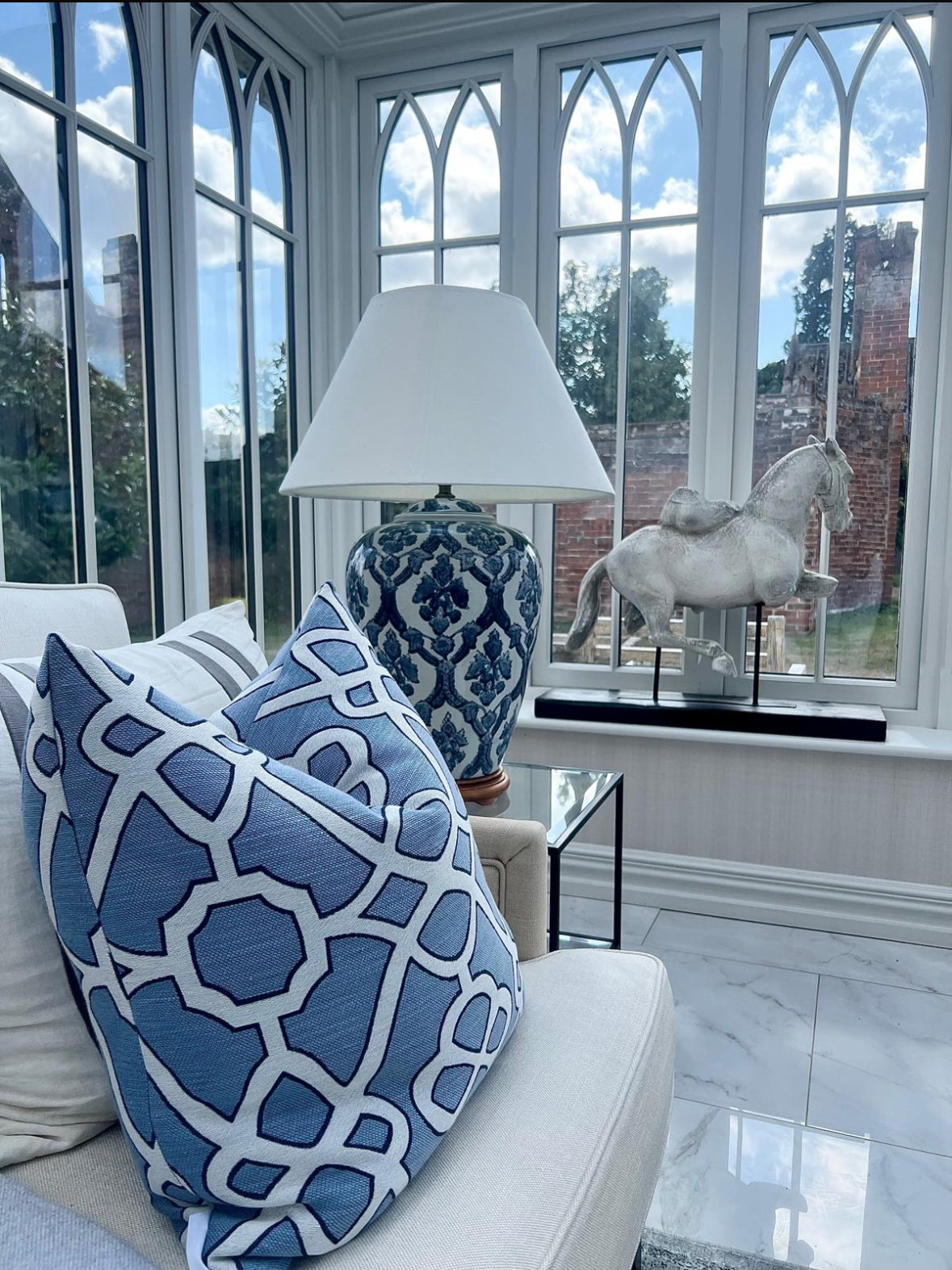 Burlington Denim Cushion