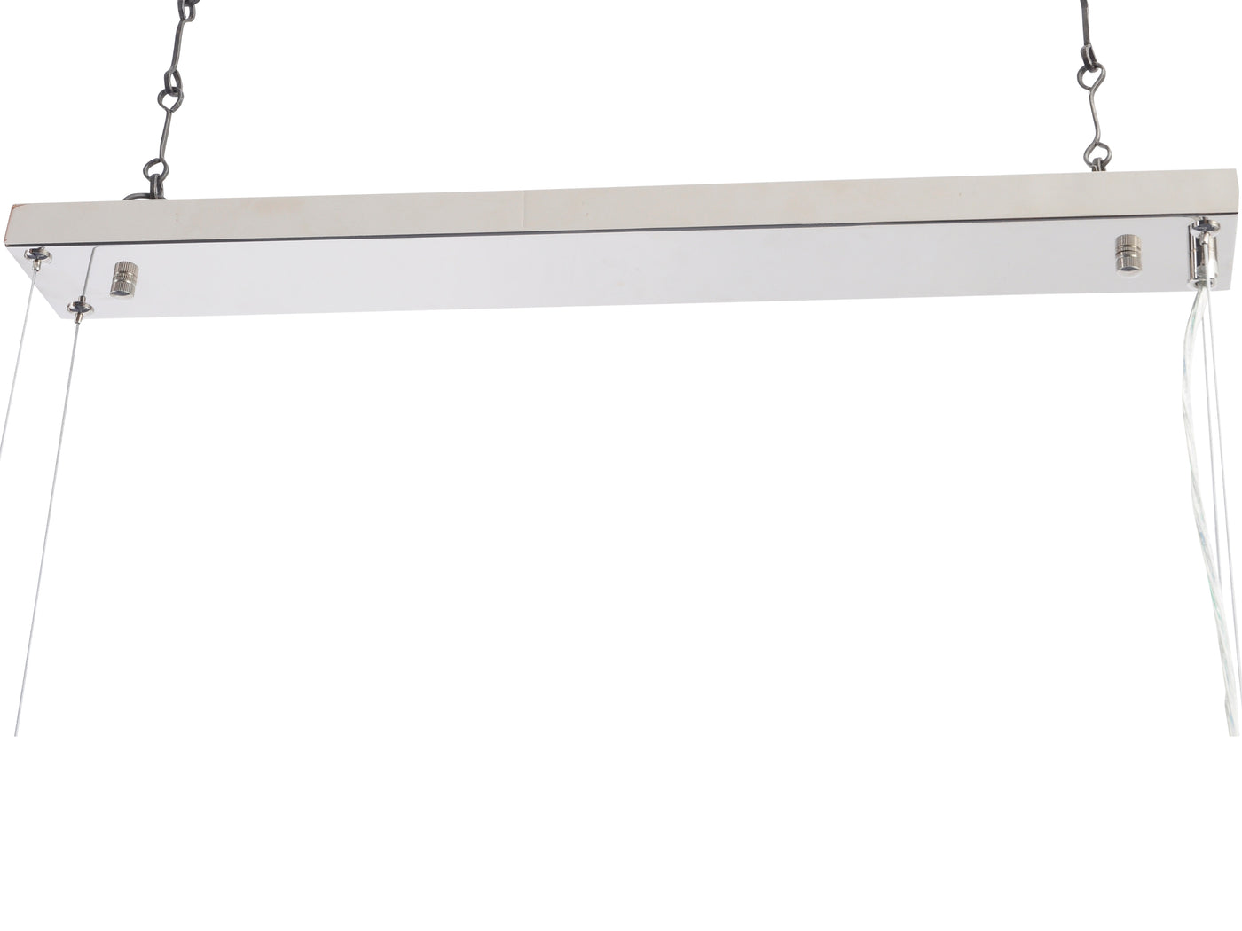 Venus Nickel Rectangular Chandelier