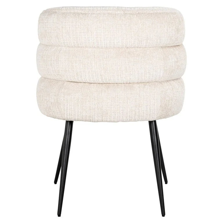 Richmond Interiors Stella Chair – Beige Chenille