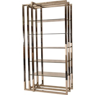 Belgravia Steel and Glass Display Unit