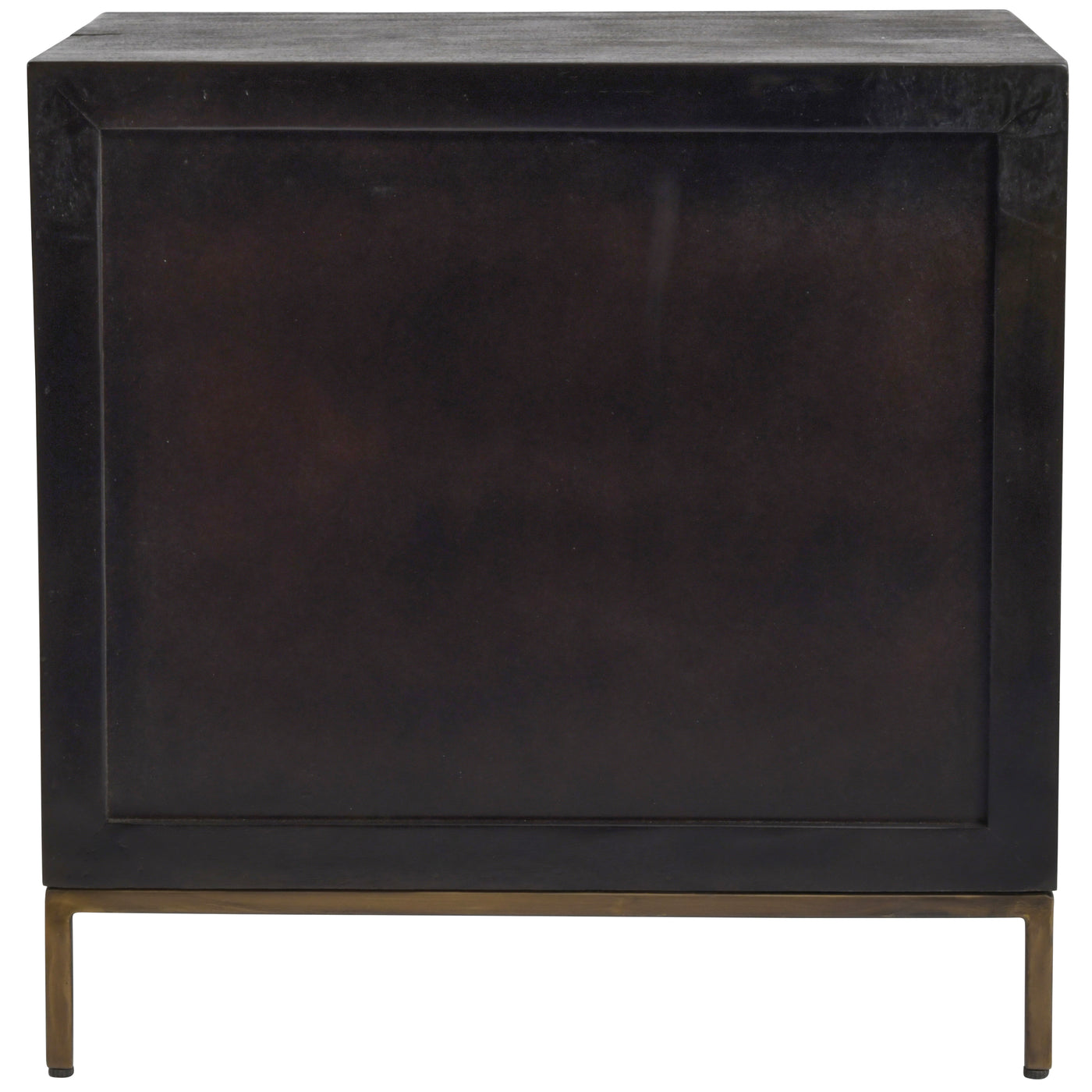 Varenna Espresso Stained Wooden 2 Drawer Bedside Table