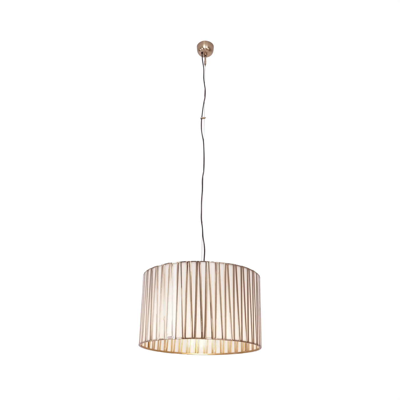 Burgh Opaque Glass Drum Pendant