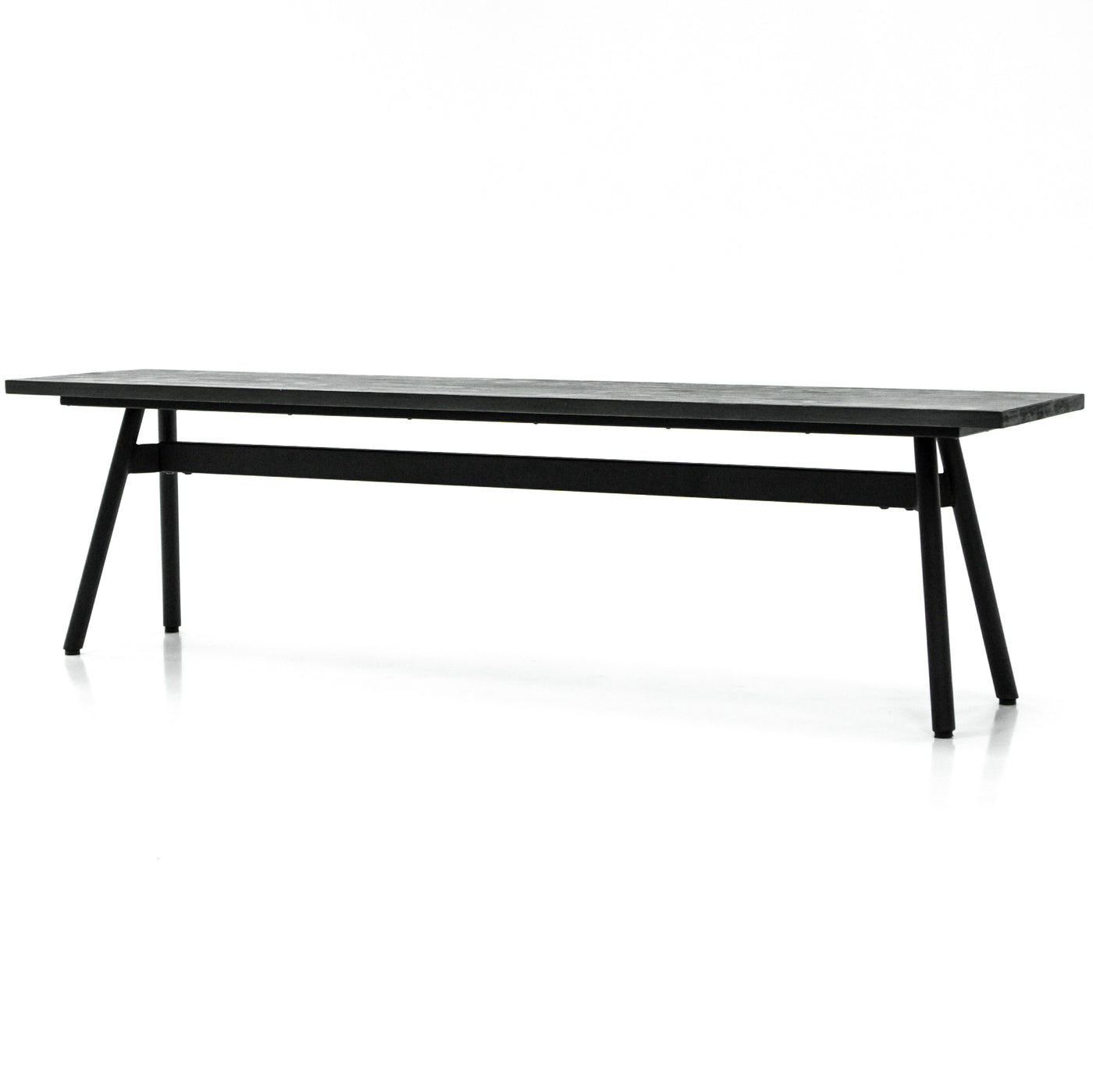 Bronks Black Acacia Bench