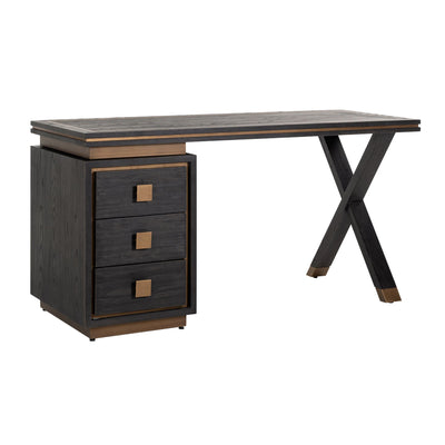 Richmond Interiors Hunter Desk – 3 Drawers