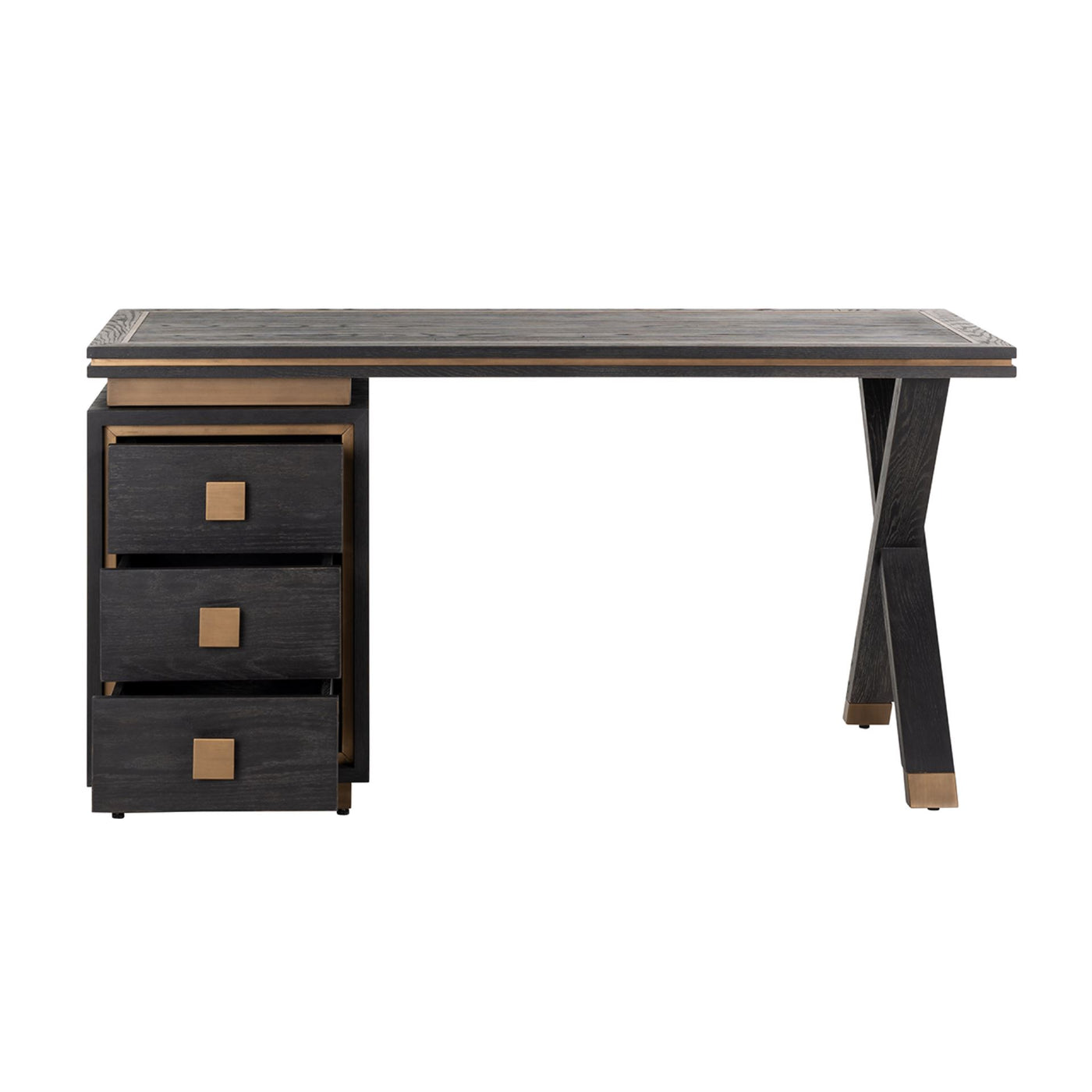 Richmond Interiors Hunter Desk – 3 Drawers