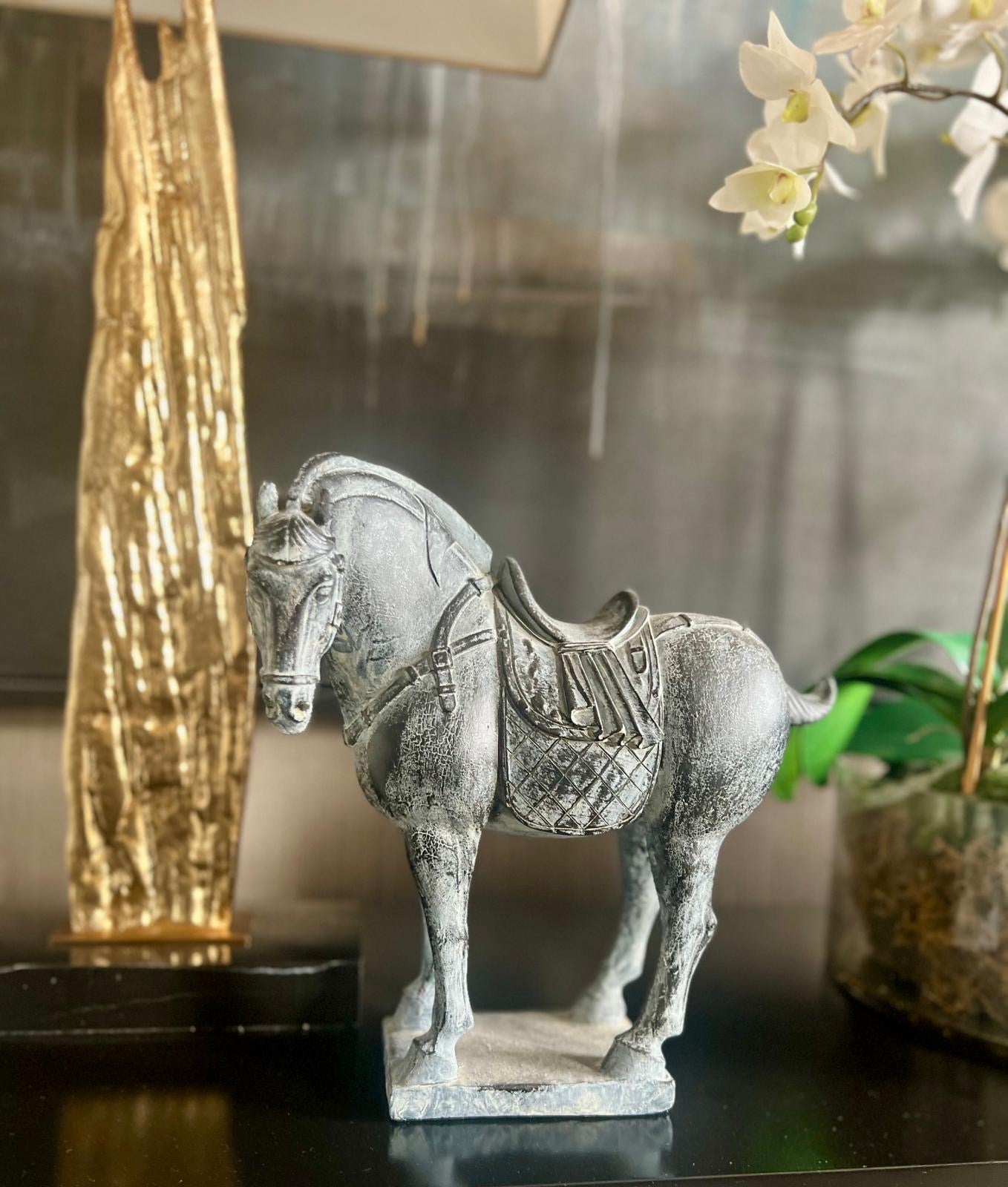 Rustic Style Horse Ornament