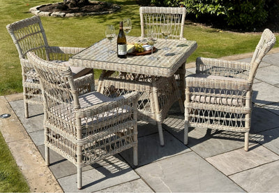 Provence Collection Outdoor 4 Seater Dining Set