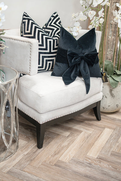 Amazing Black Large Cushion