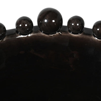 Black Bobble Edged Bowl