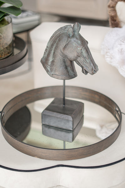 Decorative horse head