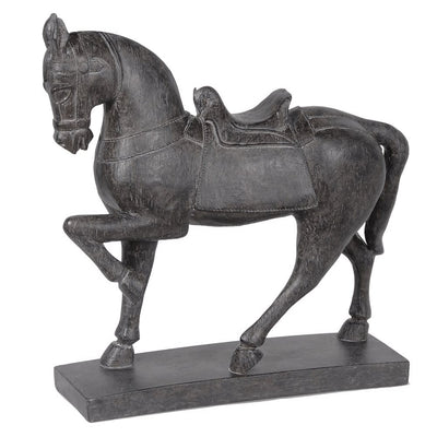 Dressage Decorative Horse On Base Ornament