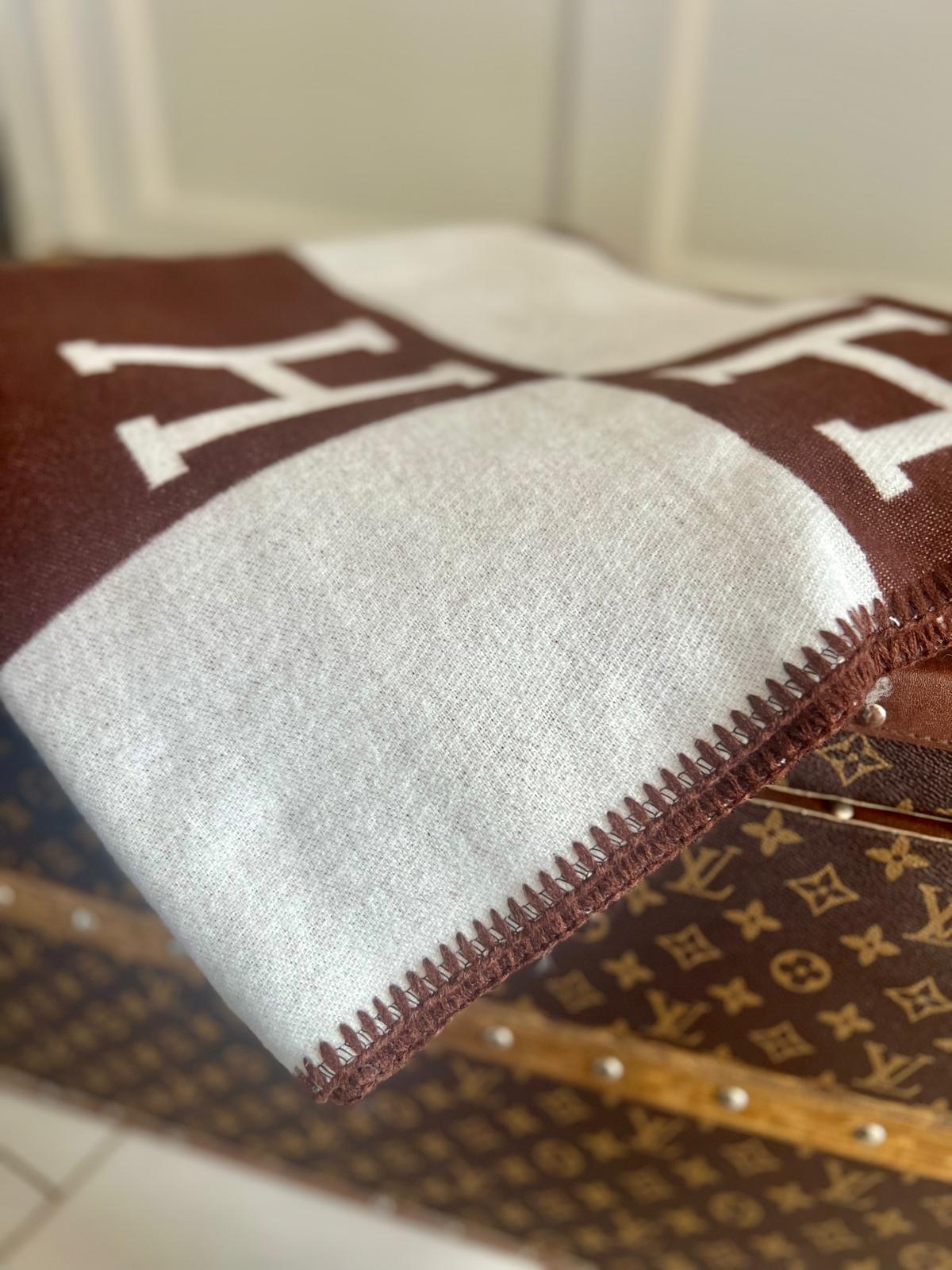 H Cashmere Throw