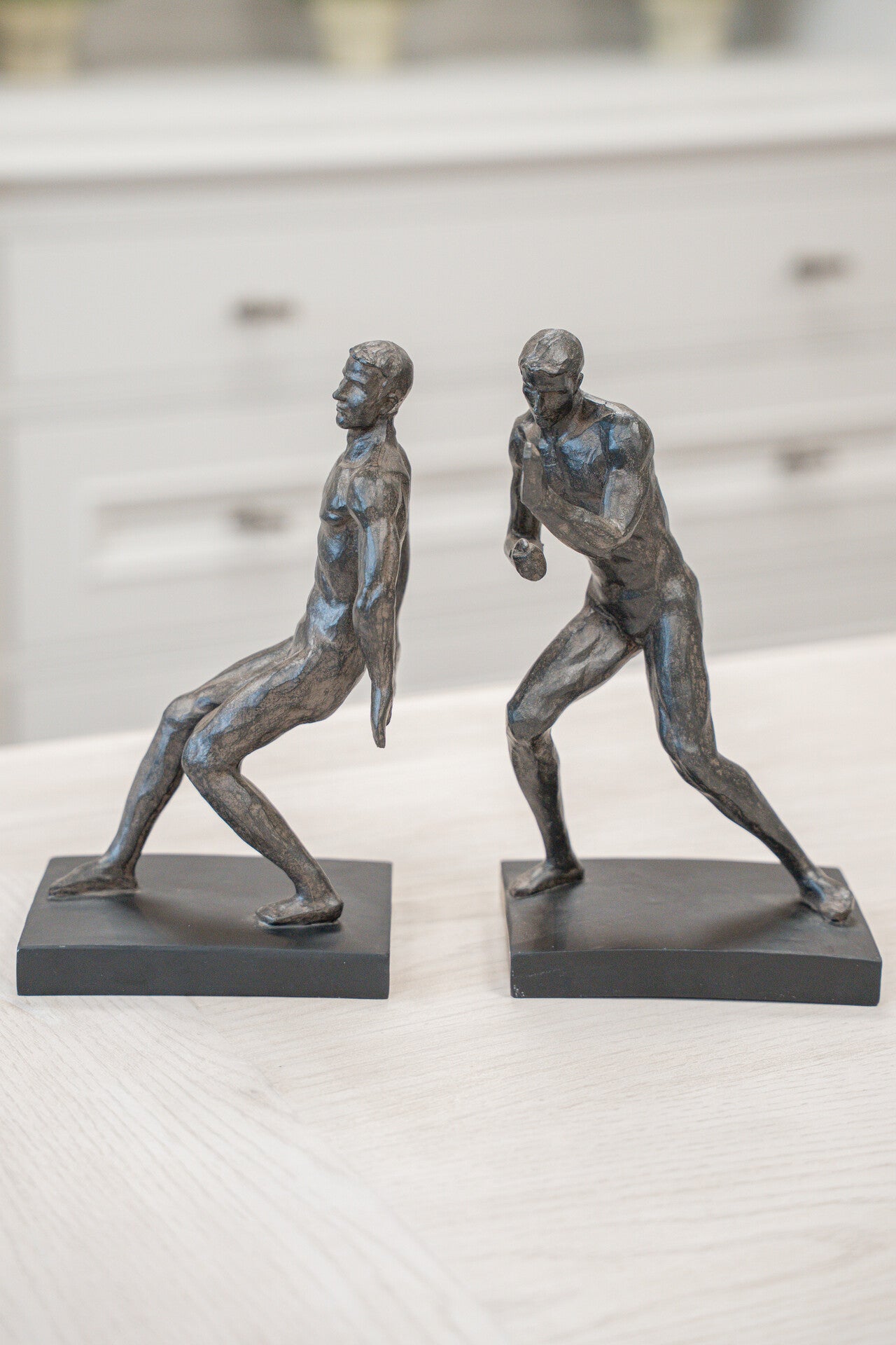 Push and Pull Men Bookends