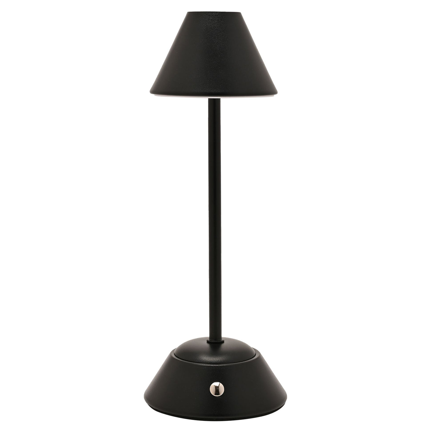 MATTE BLACK USB LED TOUCH TABLE LAMP