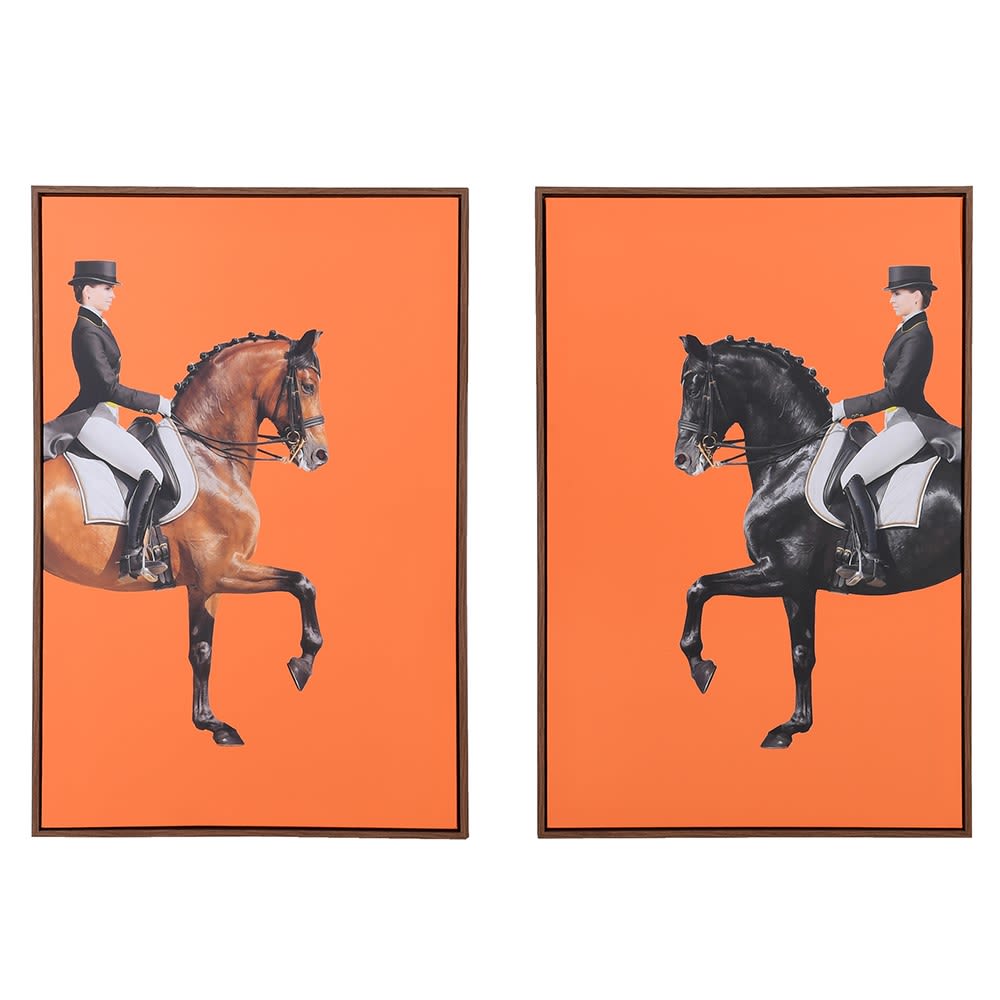 Equestrian Wall Art - Set of 2