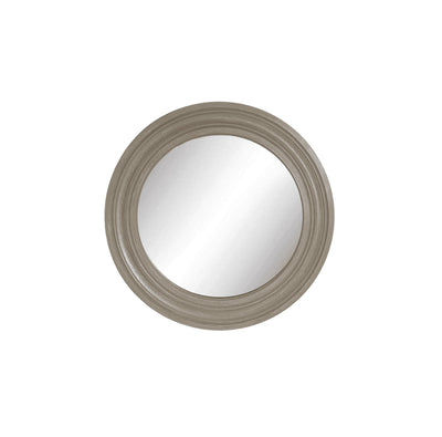 Barnabus Round Mirror Grey