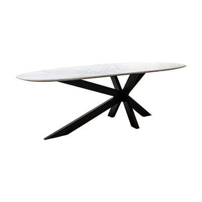Dining Table Trocadero in White Marble