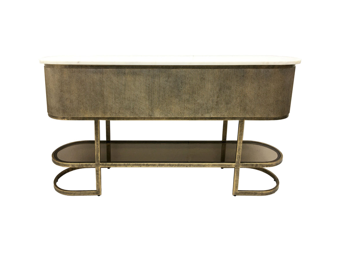 BELVEDERE LARGE CONSOLE WITH SHELF