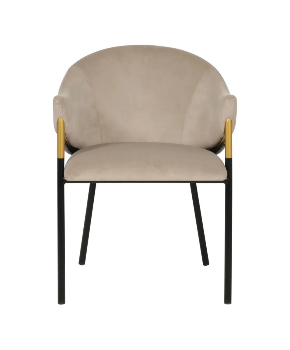 Jocasta Chair khaki velvet