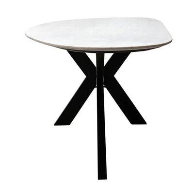 Dining Table Trocadero in White Marble