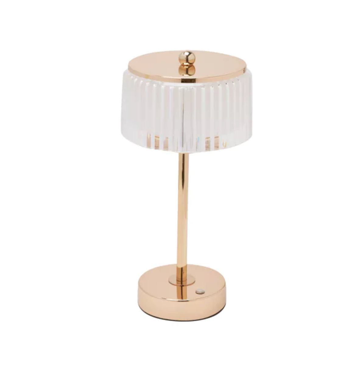 Crystal USB LED Touch Table Lamp