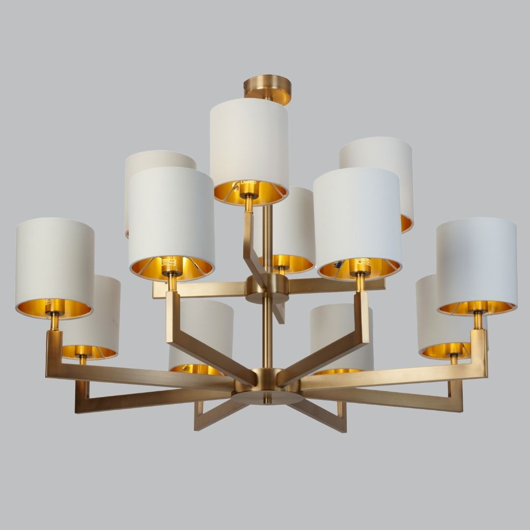Nico 4+8 Arm Chandelier