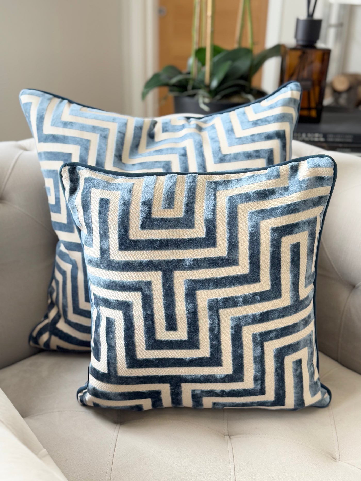 Norfolk Amazing Blue Cushion