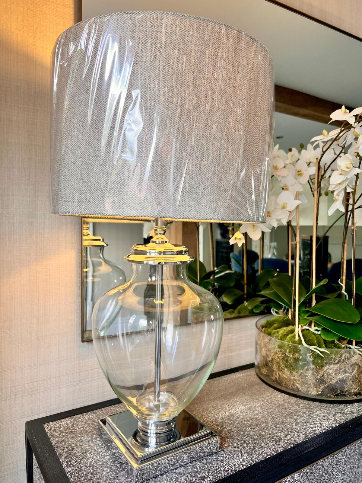 Perugia Glass Table Lamp