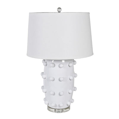 WHITE BOBBLE LAMP