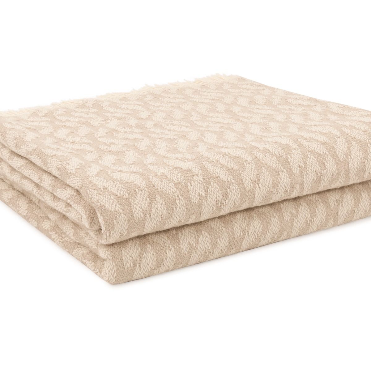 VILLA NOVA ARDEN THROW - PUTTY