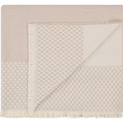 VILLA NOVA LEA THROW - PUTTY
