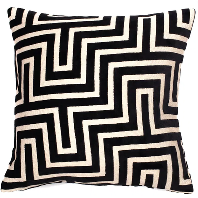 Amazing Black Large Cushion
