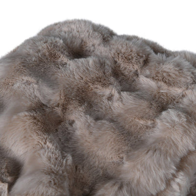 Lux Pearl Faux Fur Throw