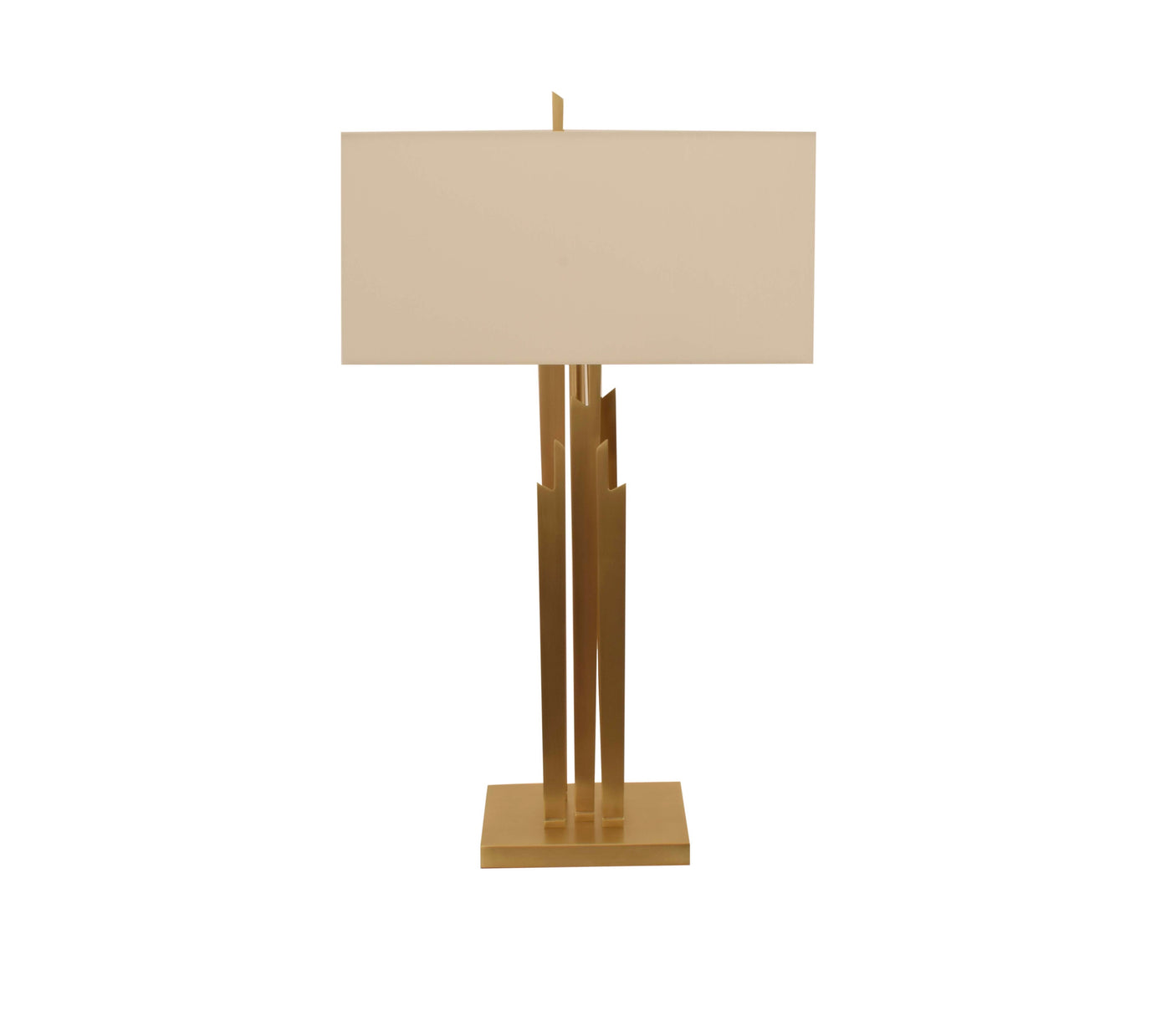 Carrick Pale Gold Table Lamp by RV Astley