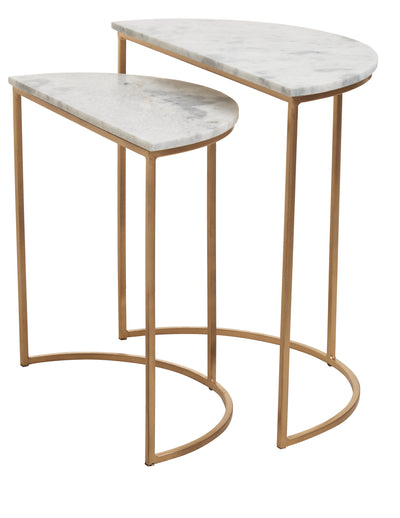 Norfolk Luxury Mandoli Nest of 2 Side Tables