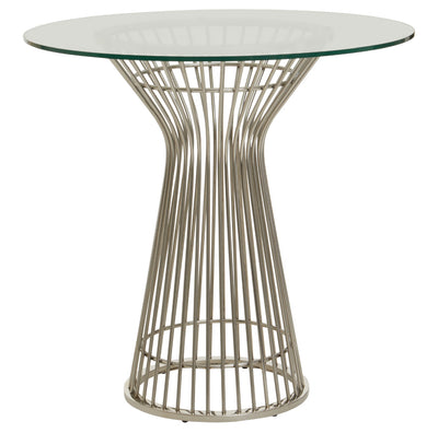 Norfolk Luxury Vogue Round Silver Dining Table