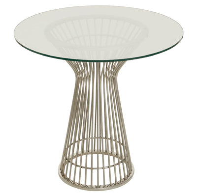 Norfolk Luxury Vogue Round Silver Dining Table