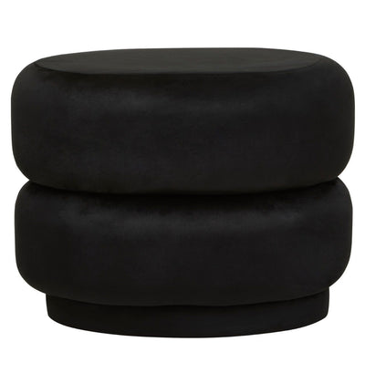 Norfolk Luxury Black Stool