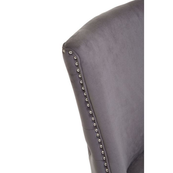 Norfolk Luxury Kensington Townhouse Dark Grey Dining Chair