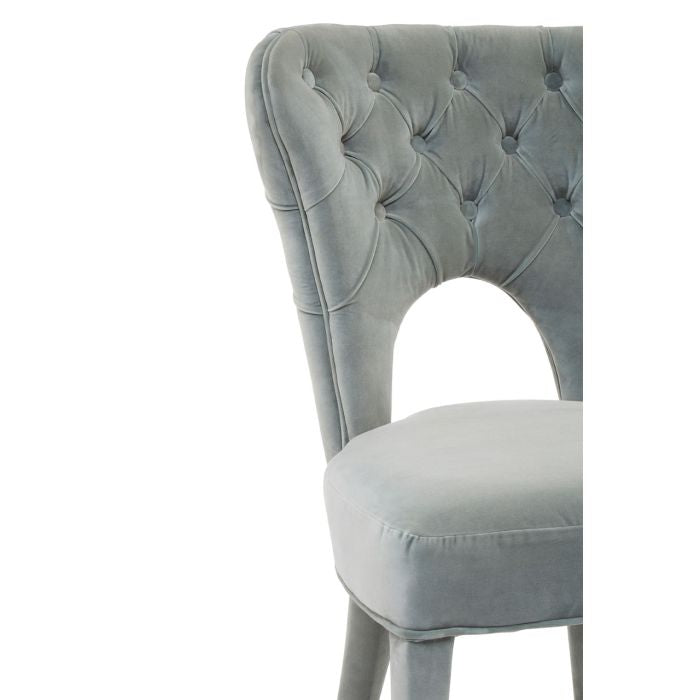 Norfolk Luxury Villi Blue Feature Chair