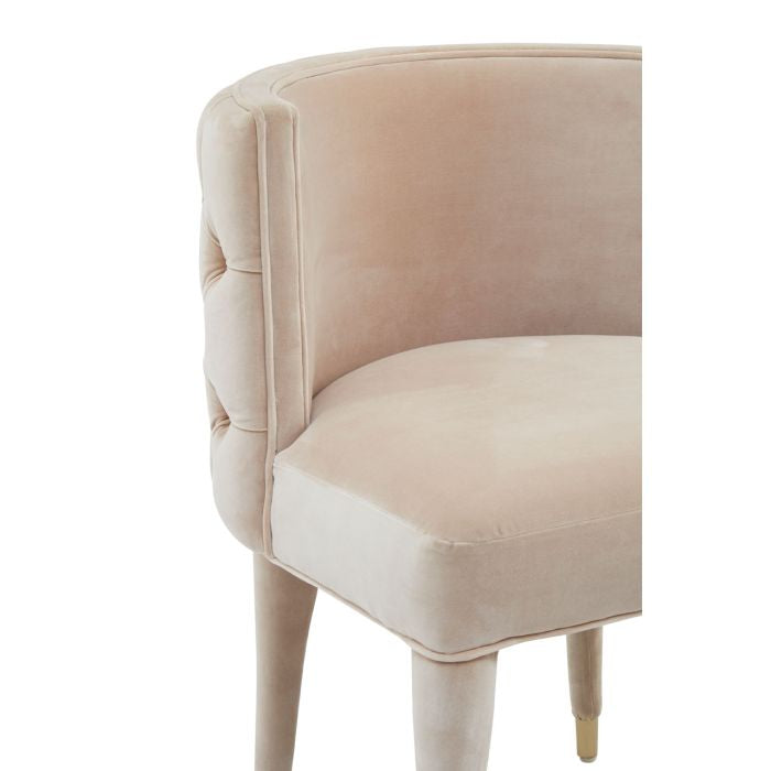 Norfolk Luxury Villi Beige Feature Chair