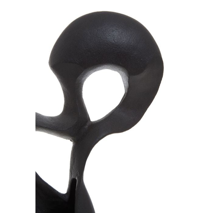 Norfolk Luxury Black Finish Knot Sculpture