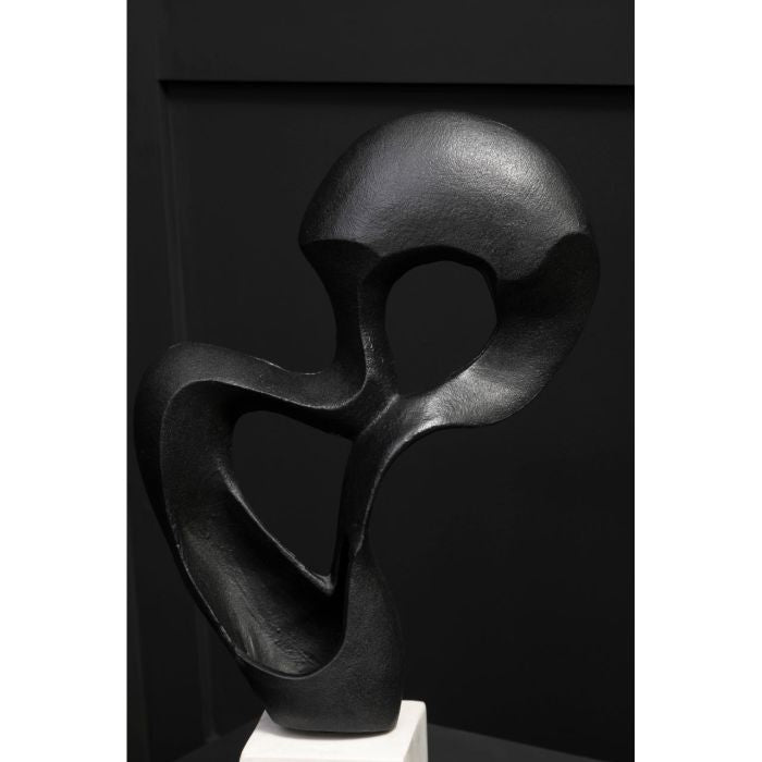 Norfolk Luxury Black Finish Knot Sculpture
