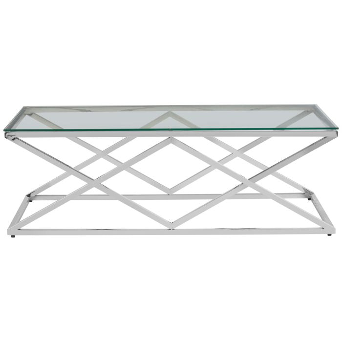 Norfolk Luxury Allure Inverted Prism Base Coffee Table