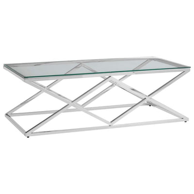 Norfolk Luxury Allure Inverted Prism Base Coffee Table