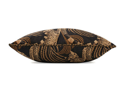 Delilah Velvet Cushion Ancient Gold