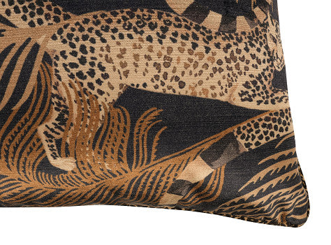 Delilah Velvet Cushion Ancient Gold