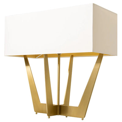 Carretto Pale Gold Finish Table Lamp by RV Astley