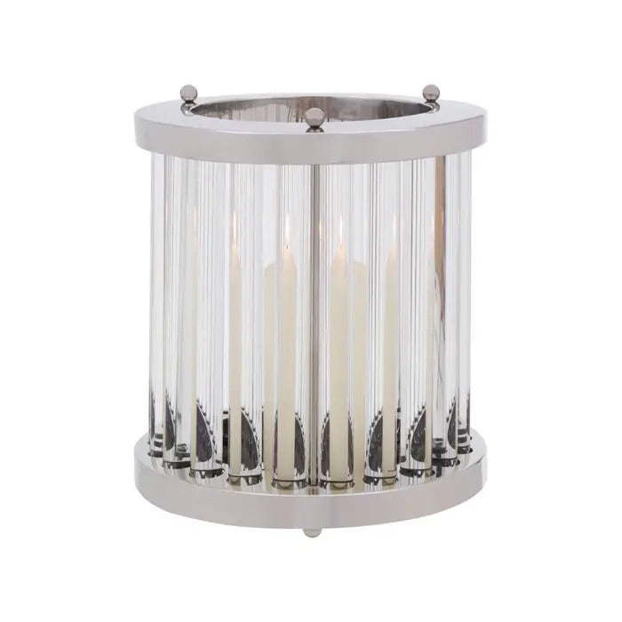 Norfolk Luxury Elle Small Silver Finish Candle Holder